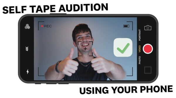 How to film your self-tape audition using your phone