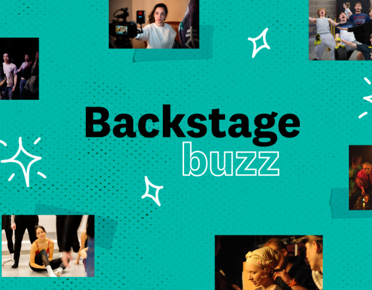 Backstage Buzz green artwork